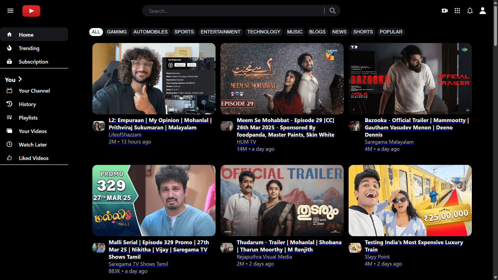 Youtube Clone